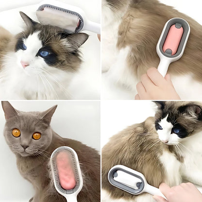 Pet Dog Brush Cat Comb Self Cleaning Pet Hair Remover Brush For Dogs Cats Grooming Tools Pets Dematting Comb Dogs Accessories