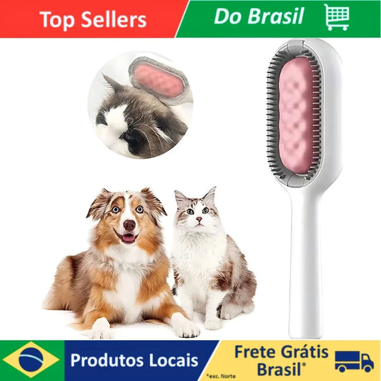 Pet Dog Brush Cat Comb Self Cleaning Pet Hair Remover Brush For Dogs Cats Grooming Tools Pets Dematting Comb Dogs Accessories